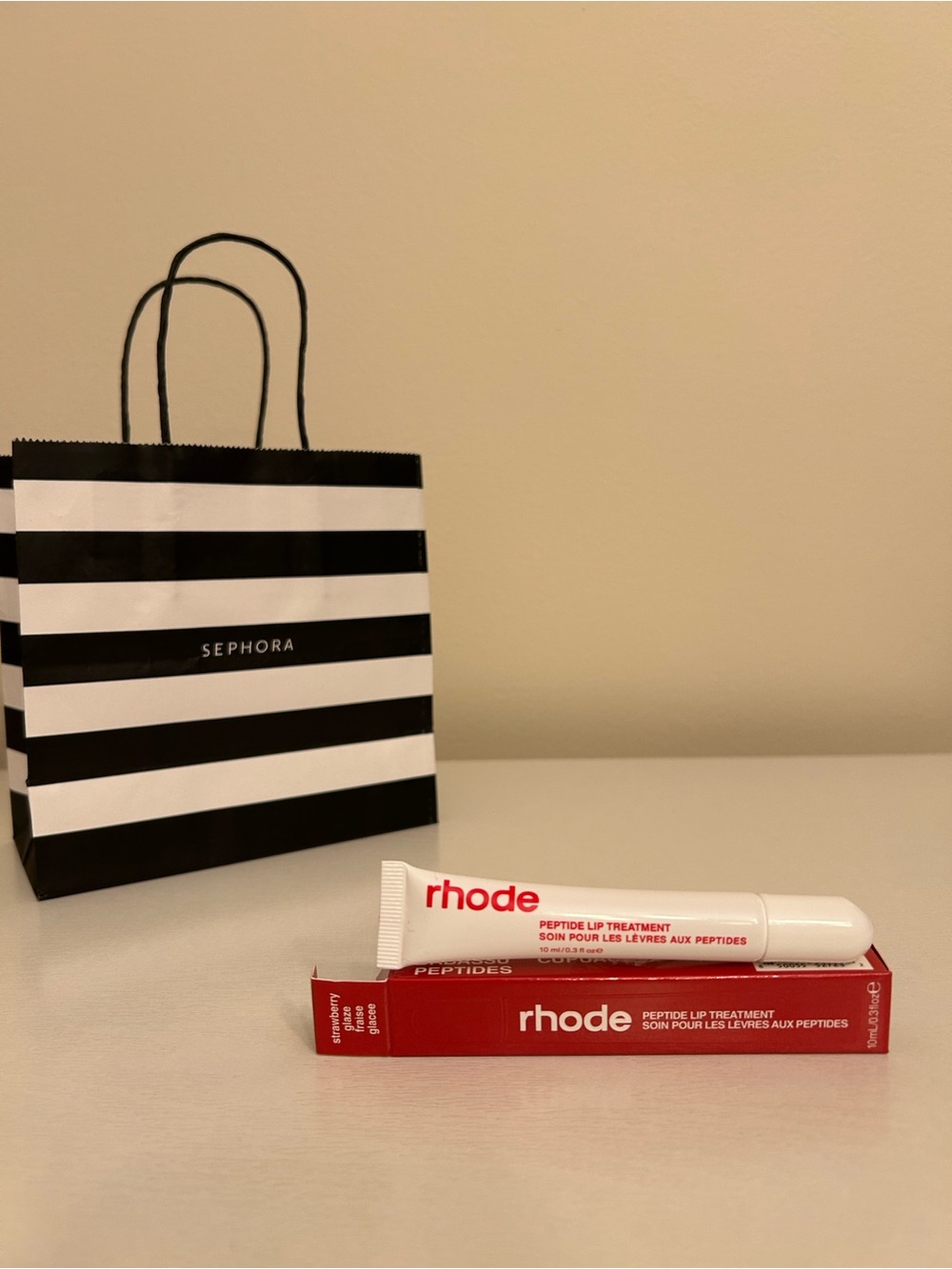 Rhode Peptide Lip Tint “Strawberry Glaze” Hailey Bieber Limited Edition